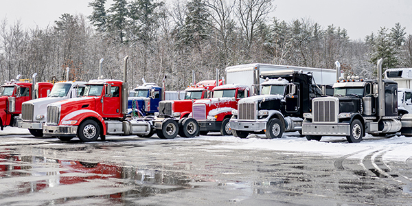 Distribution Center Snow